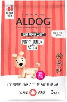 AL DOG SUPER PREMIUM MEDIUM LARGE PUPPY AL SALMONE ( ARTICA ) AL DOG SUPER PREMIUM MEDIUM LARGE PUPPY AL SALMONE ( ARTICA )