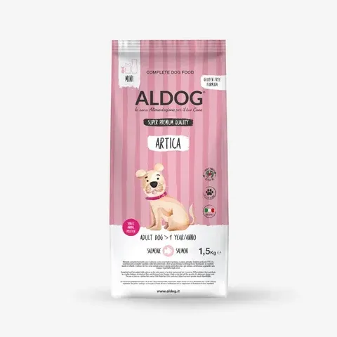 AL DOG SUPER PREMIUM MINI ADULT AL SALMONE  ( ARTICA )