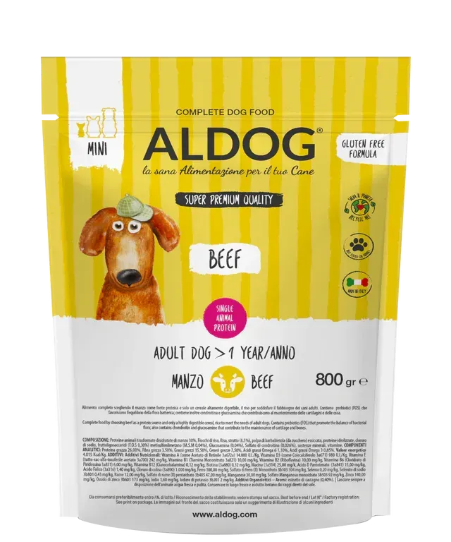 AL DOG SUPER PREMIUM MINI ADULT AL MANZO AL DOG SUPER PREMIUM MINI ADULT AL MANZO
