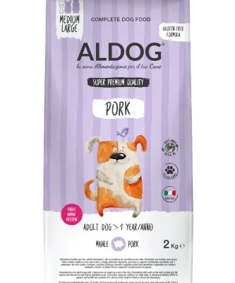 AL DOG SUPER PREMIUM MEDIUM LARGE ADULT AL MAIALE AL DOG SUPER PREMIUM MEDIUM LARGE ADULT AL MAIALE