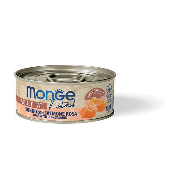 Monge Natural tonno con salmone rosa Monge Natural tonno con salmone rosa