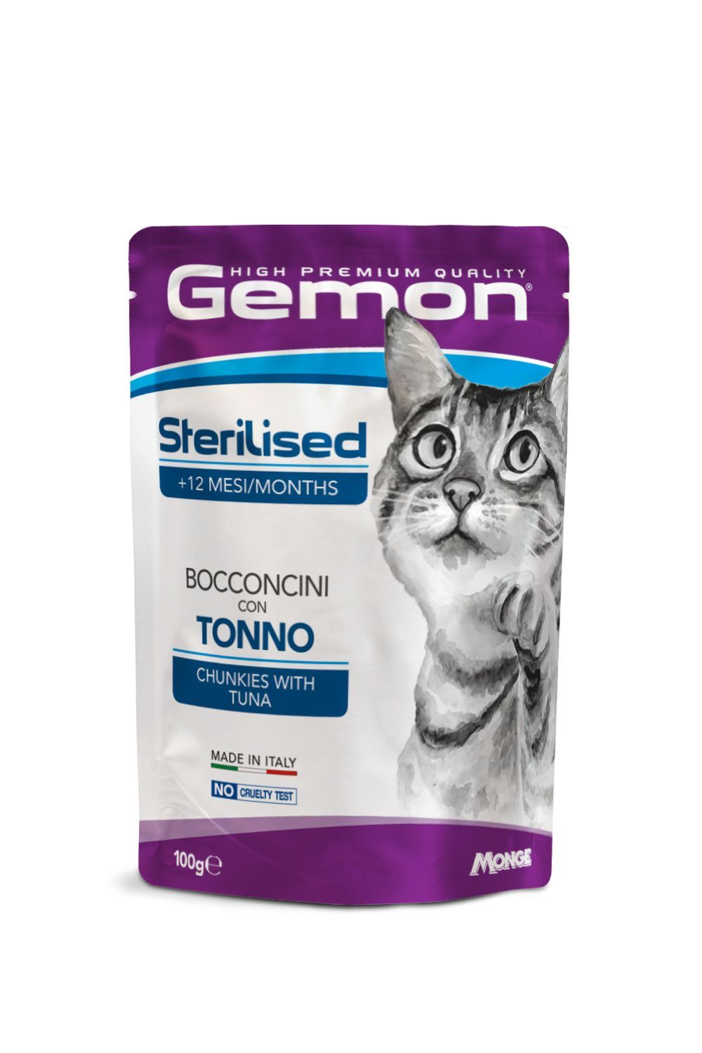 Gemon Sterilised Bocconcini con Tonno Gemon Sterilised Bocconcini con Tonno
