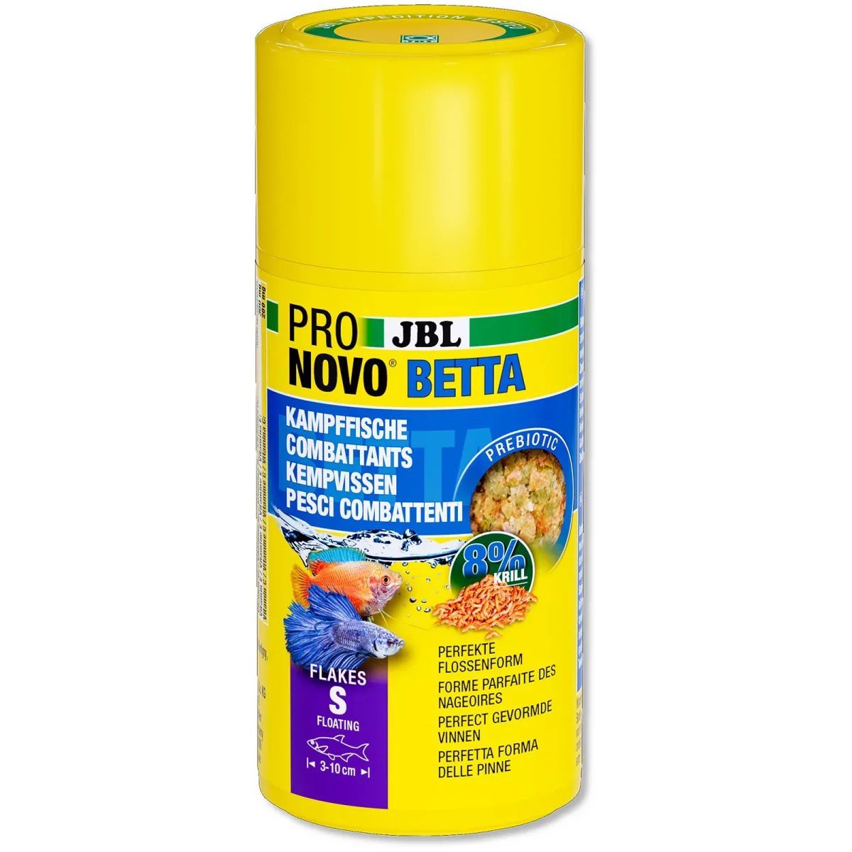 JBL Pronovo Betta Flakes S - Mangime principale in fiocchi per pesci combattenti