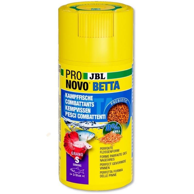 JBL ProNovo Betta Grano S 100ml - granulato di base per Betta