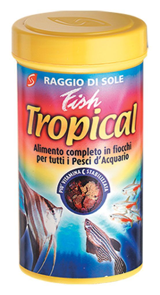 Fish Tropical alimento completo in fiocchi per pesci d'Acquario 250ml