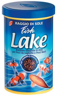 Alimento completo in piccoli stick per pesci da laghetto e pesci rossi Alimento completo in piccoli stick per pesci da laghetto e pesci rossi
