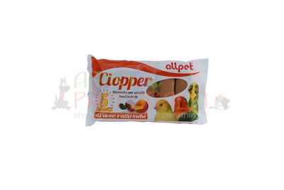 Biscotto Ciopper all’uovo e alla mela – All pet – 5 Biscottini per canarini e pappagallini Biscotto Ciopper all’uovo e alla mela – All pet – 5 Biscottini per canarini e pappagallini