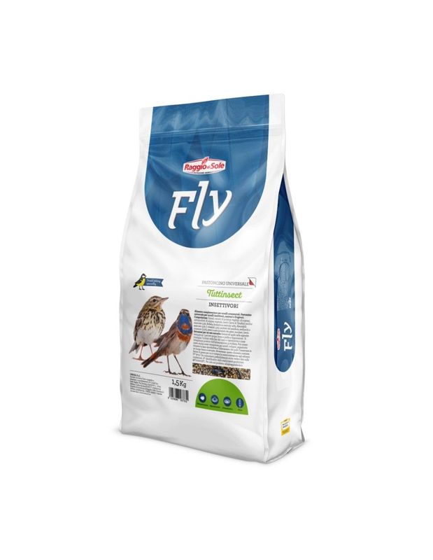 Raggio di Sole - Fly Pastoncino con insetti - Tuttinsect 1,5 Kg Raggio di Sole - Fly Pastoncino con insetti - Tuttinsect 1,5 Kg