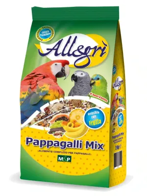 Allegrì pappagalli mix 2 kg Allegrì pappagalli mix 2 kg