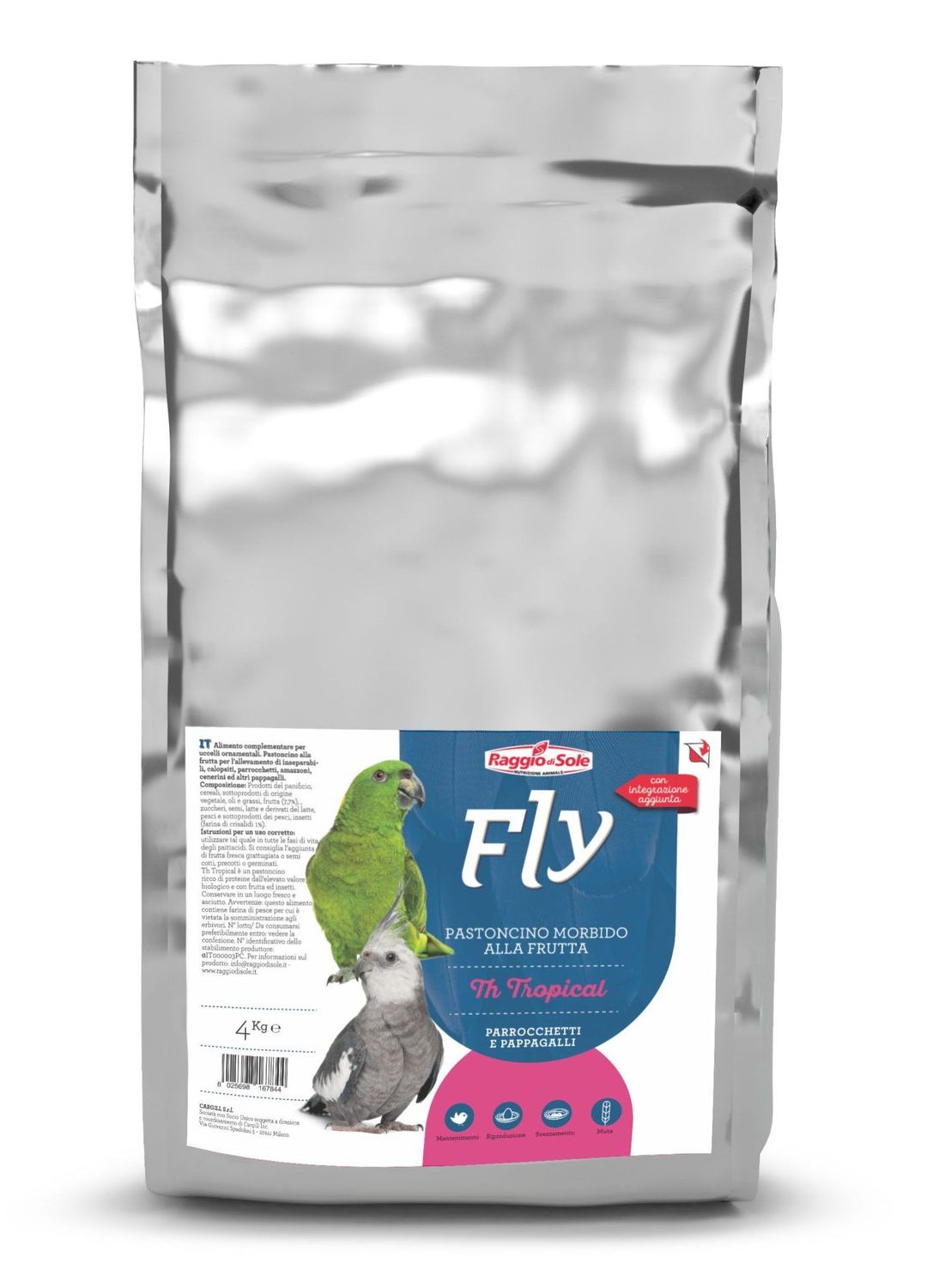 Fly Th tropical  Pastoncino morbido alla frutta 4kg
