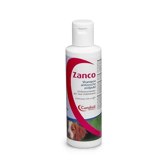Zanco shampoo antizecche antipulci 200ml Zanco shampoo antizecche antipulci 200ml