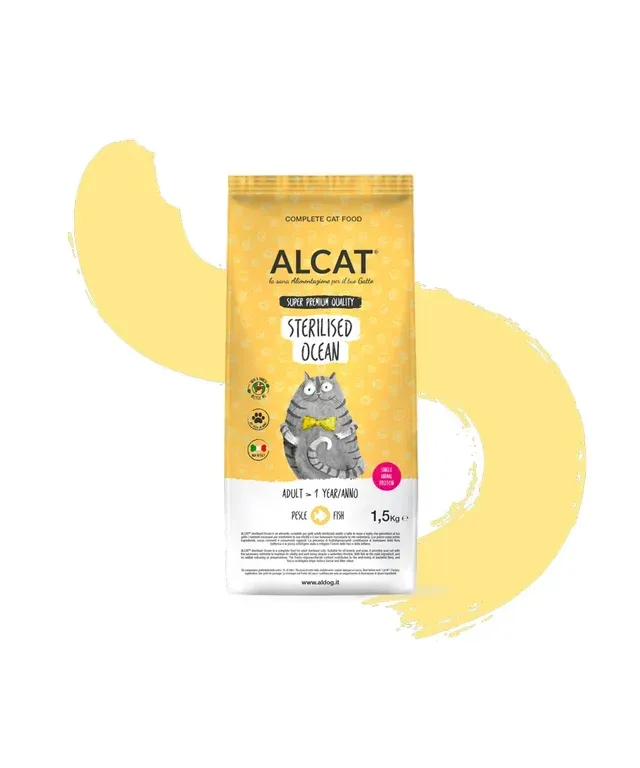Alcat sterilised ocean adult 1,5kg Alcat sterilised ocean adult 1,5kg