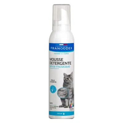 francodex- mousse detergente gatto 150ml francodex- mousse detergente gatto 150ml