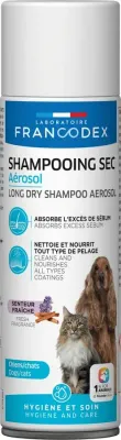 Francodex Shampoo secco per cane e gatto 300ML Francodex Shampoo secco per cane e gatto 300ML