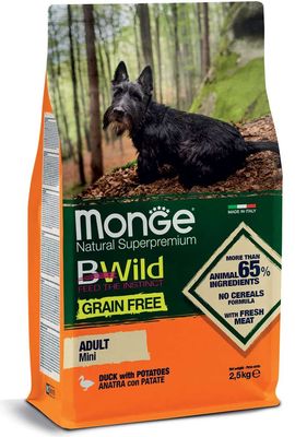 Monge Natural SuperPremium Grain Free Formula Mini Cane Adulto Monge Natural SuperPremium Grain Free Formula Mini Cane Adulto