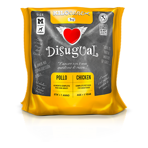 Disugual Adult POLLO Medium 1kg Disugual Adult POLLO Medium 1kg