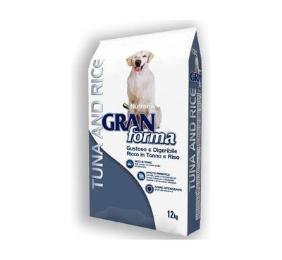 Gran forma tonno e riso cane 3kg/12kg Gran forma tonno e riso cane 3kg/12kg
