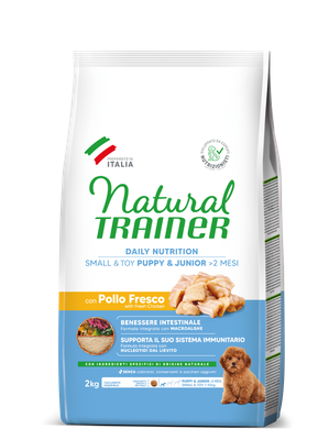 Natural Trainer Small & Toy Puppy & Junior Con Pollo Fresco Natural Trainer Small & Toy Puppy & Junior Con Pollo Fresco