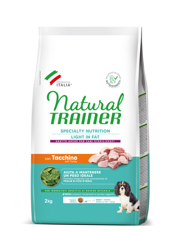 Natural Trainer Small & Toy Adult Light al Tacchino Natural Trainer Small & Toy Adult Light al Tacchino
