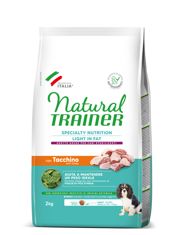 Natural Trainer Small & Toy Adult Light al Tacchino Natural Trainer Small & Toy Adult Light al Tacchino