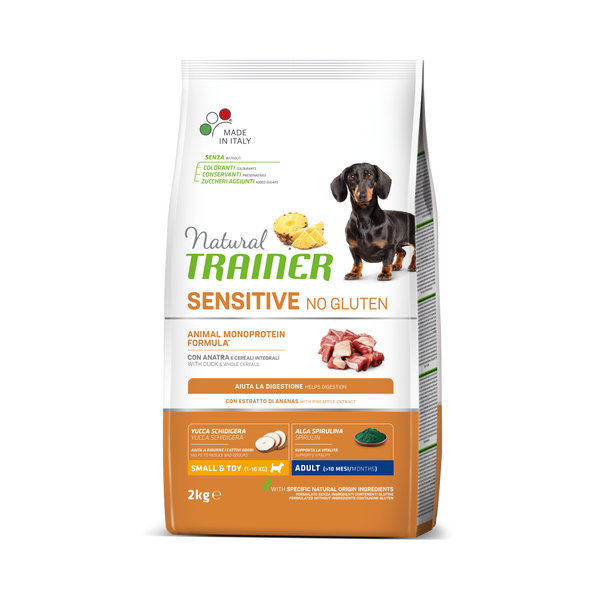 Natural Trainer Small & Toy Adult Sensitive all' Anatra Natural Trainer Small & Toy Adult Sensitive all' Anatra