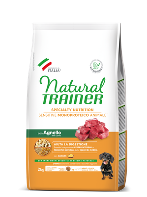 Natural Trainer Small & Toy Adult Sensitive all' Agnello Natural Trainer Small & Toy Adult Sensitive all' Agnello