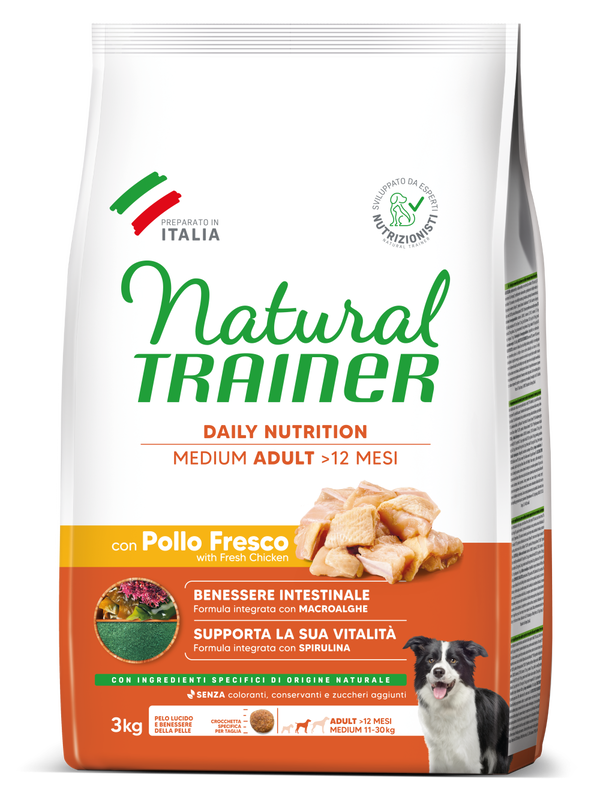 Natural Trainer Medium Adult al Pollo Natural Trainer Medium Adult al Pollo