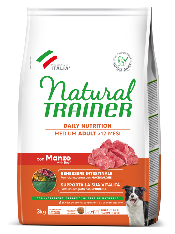 Natural Trainer Medium Adult al Manzo Natural Trainer Medium Adult al Manzo