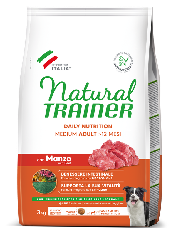 Natural Trainer Medium Adult al Manzo Natural Trainer Medium Adult al Manzo