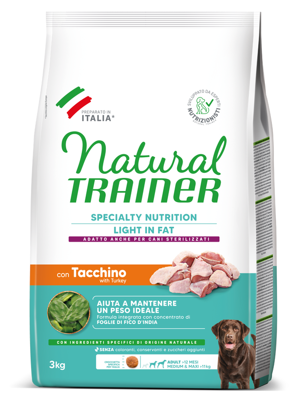 Natural Trainer Medium Adult Light al Tacchino Natural Trainer Medium Adult Light al Tacchino