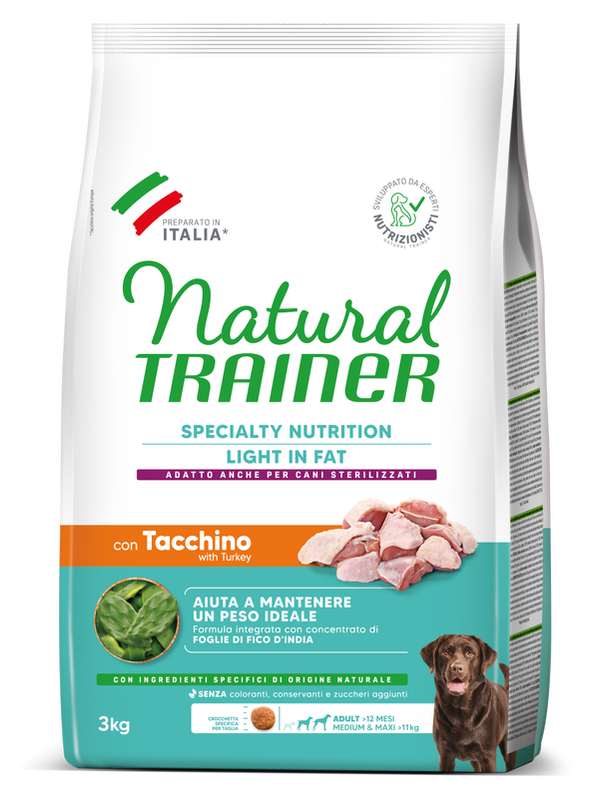 Natural Trainer Medium Adult Light al Tacchino
