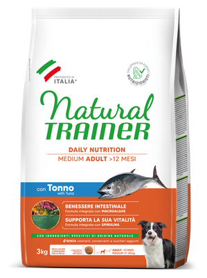 Natural Trainer Medium Adult al Tonno Natural Trainer Medium Adult al Tonno
