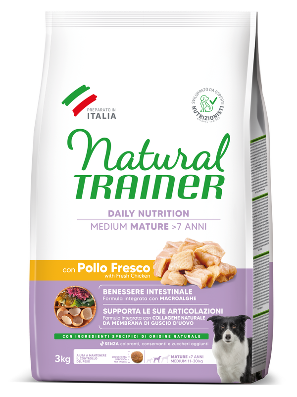Natural Trainer Medium Mature al Pollo Natural Trainer Medium Mature al Pollo