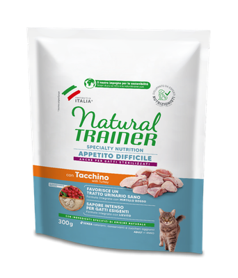 Natural Trainer Gatto Specialty Nutrition Appetito Difficile al Tacchino Natural Trainer Gatto Specialty Nutrition Appetito Difficile al Tacchino