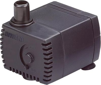 Amtra Stream 230 - Pompa sommergibile per acquario, portata d'acqua regolabile, 230 lt/h - 1,9W - 230v, per Fontanella Gatti, Laghetti e Fontane Amtra Stream 230 - Pompa sommergibile per acquario, portata d'acqua regolabile, 230 lt/h - 1,9W - 230v, per Fontanella Gatti, Laghetti e Fontane