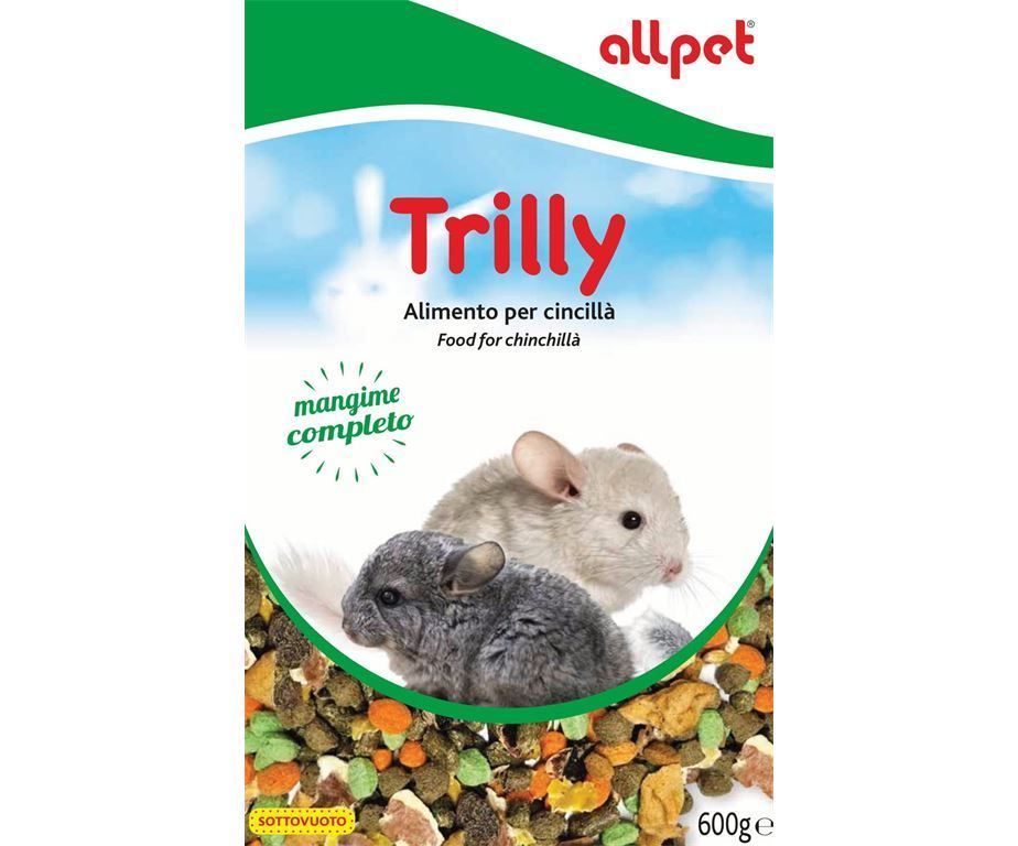 All pet trilly miscela cincillà 600 g All pet trilly miscela cincillà 600 g