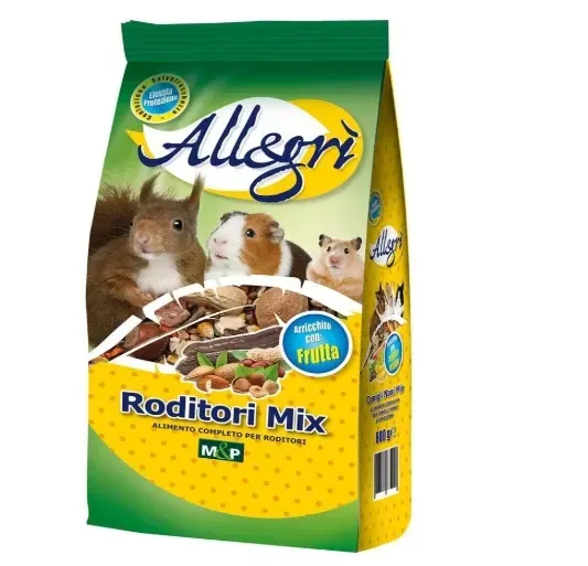 Allegrì Alimento Completo per Roditori Mix 800g