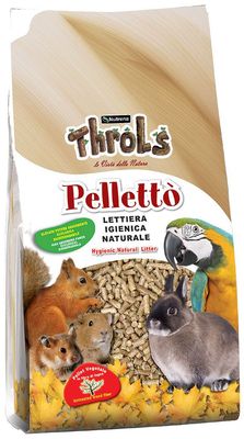 Throls pellettò lettiera igenica naturale 5kg Throls pellettò lettiera igenica naturale 5kg