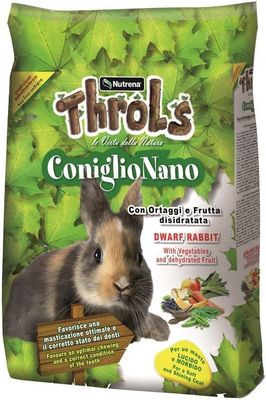Raggio Di Sole Throls Coniglio Nano kg. 2,5 Raggio Di Sole Throls Coniglio Nano kg. 2,5