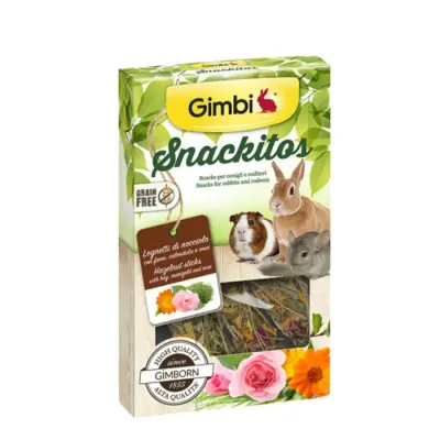 Gimbi Snackitos Legnetti di Nocciolo 45 gr Gimbi Snackitos Legnetti di Nocciolo 45 gr