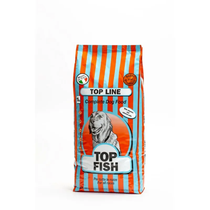 Top fish crocchette cane Top fish crocchette cane
