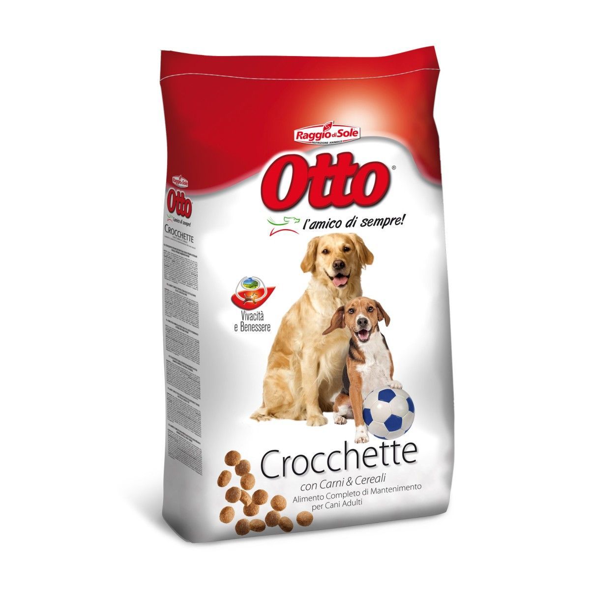 Otto crocchette per cani adulti 20KG Raggio di Sole Otto crocchette per cani adulti 20KG Raggio di Sole