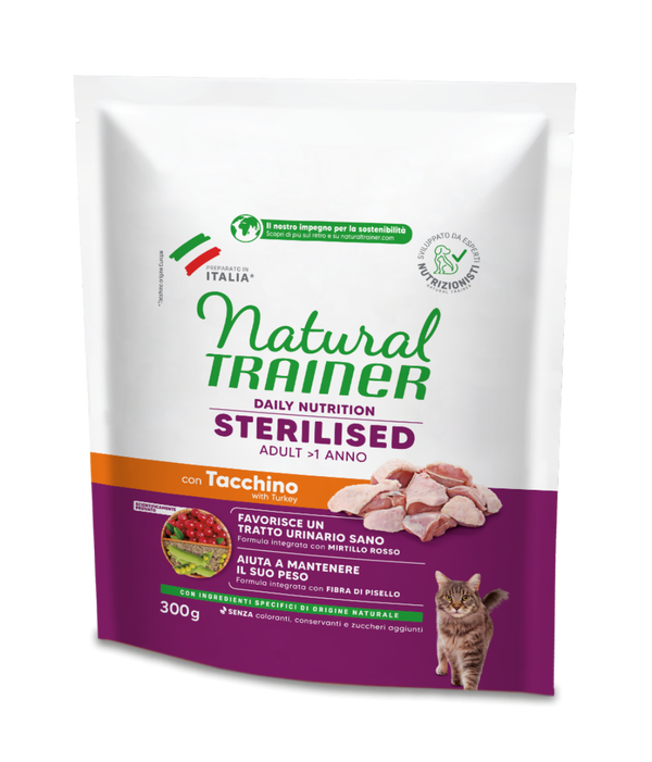 Natural Trainer Adult Sterilizzed al Tacchino Natural Trainer Adult Sterilizzed al Tacchino