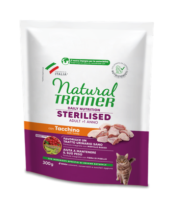 Natural Trainer Adult Sterilizzed al Tacchino Natural Trainer Adult Sterilizzed al Tacchino
