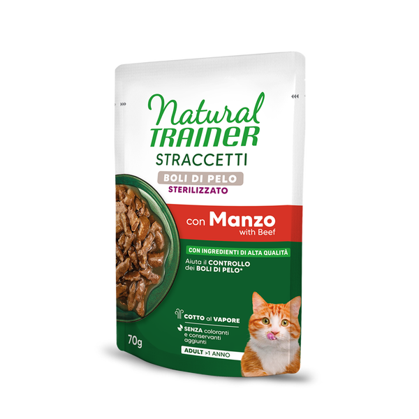 Natural Trainer Straccetti per Boli Di Pelo Adulto Sterilizzato Natural Trainer Straccetti per Boli Di Pelo Adulto Sterilizzato