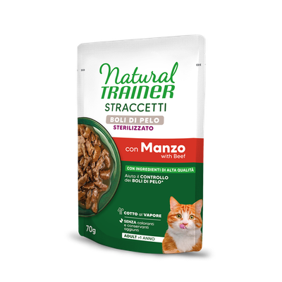 Natural Trainer Straccetti per Boli Di Pelo Adulto Sterilizzato Natural Trainer Straccetti per Boli Di Pelo Adulto Sterilizzato