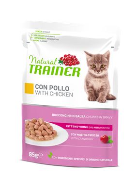 Natural Trainer Kitten & Young Bocconcini in Salsa Natural Trainer Kitten & Young Bocconcini in Salsa