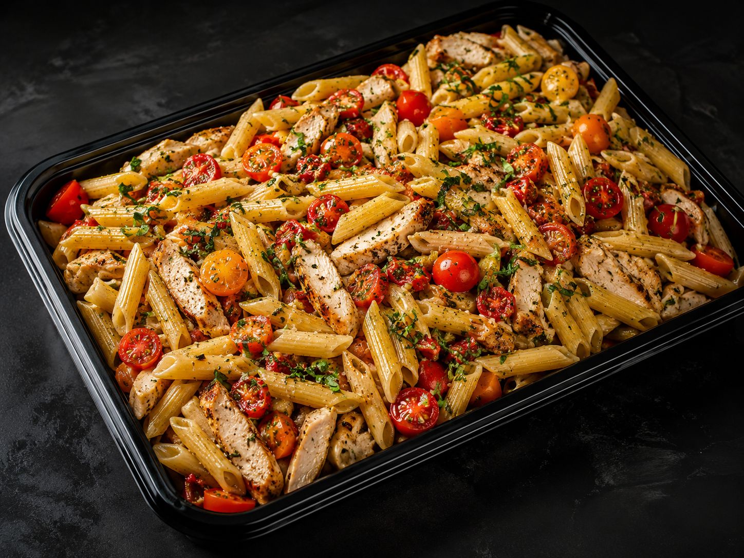 Cajun Chicken Pasta Platter