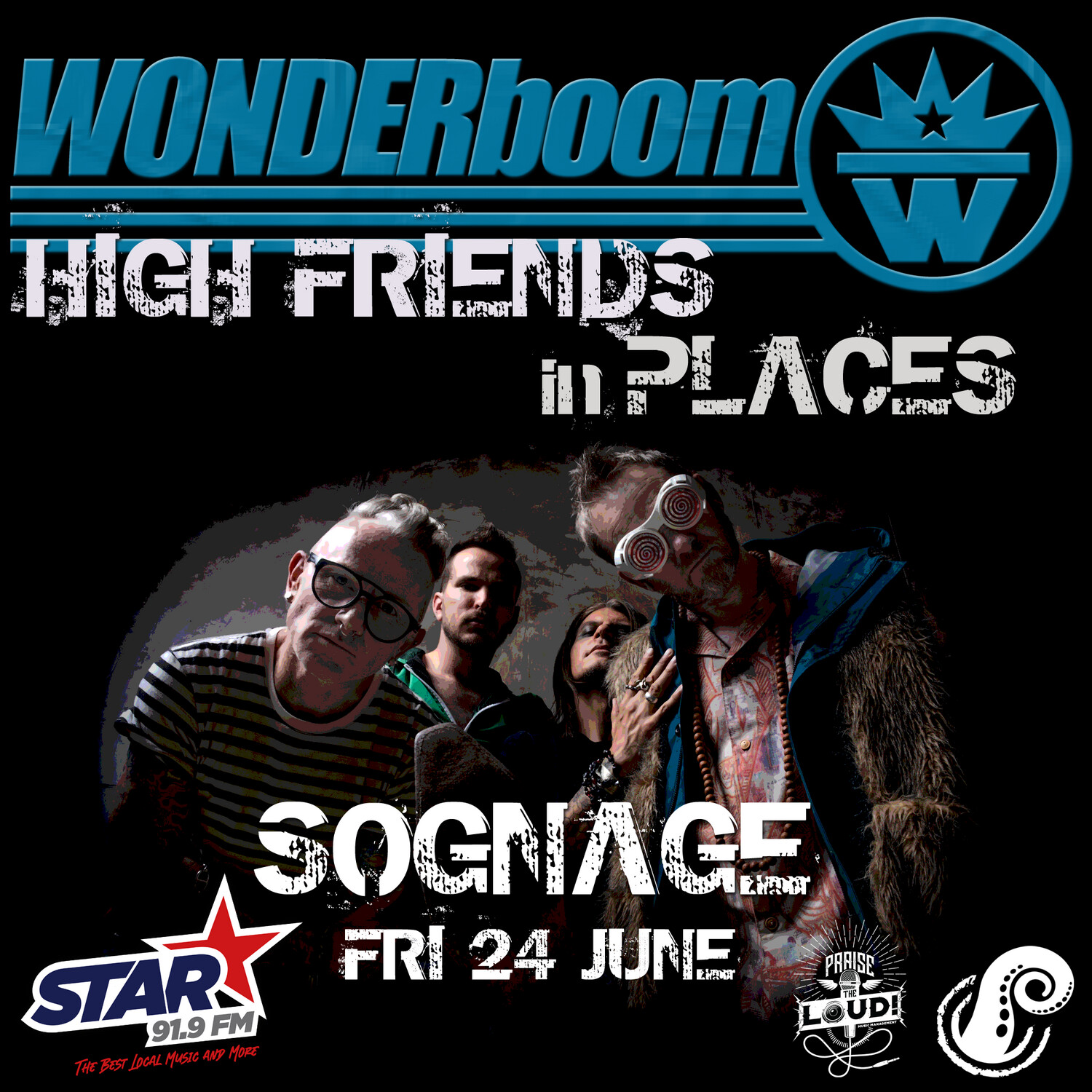 Wonderboom - High Friends in Places Normal Ticket