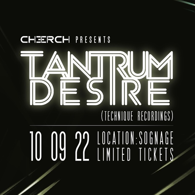 CHERCH Presents: Tantrum Desire [10 September 2022]